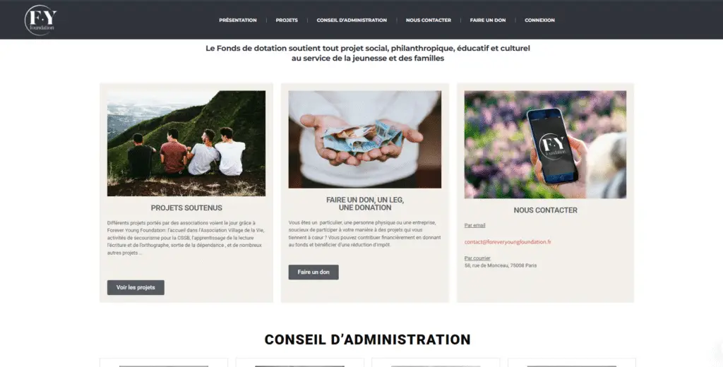 Forever Young Fondation